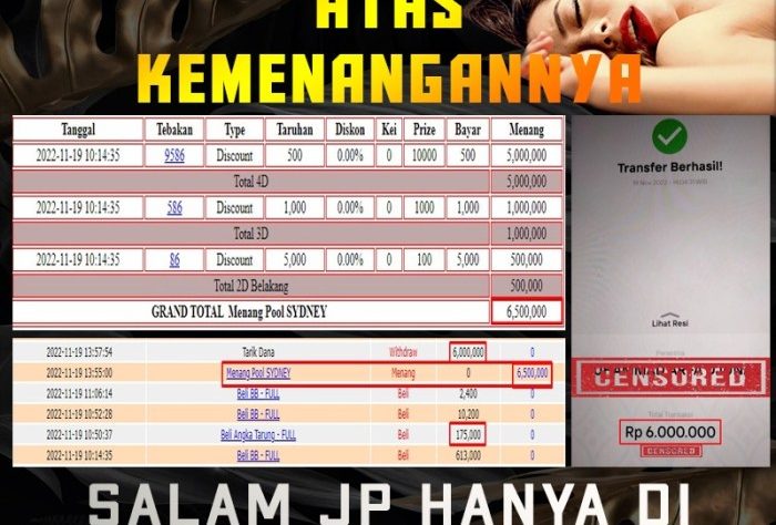 Promo besar untuk event jackpot CHUTOGEL