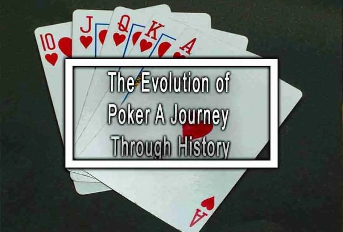 Evolusi Poker dari Masa Lalu ke Era Modern