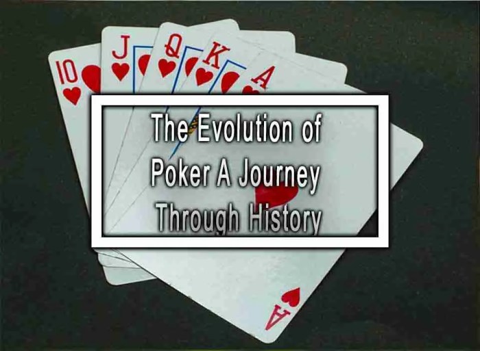 Evolusi Poker dari Masa Lalu ke Era Modern